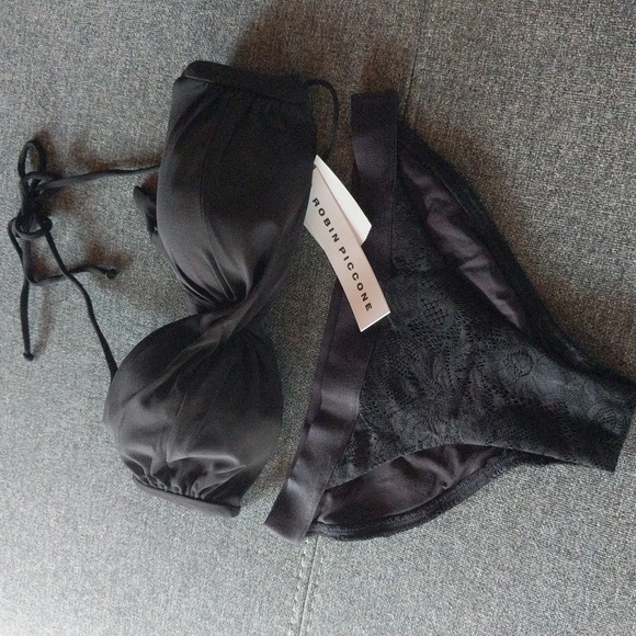 NWT Robin Piccone Swim Top Bond Eye Swim Bottom Bikinis - Picture 14 of 16